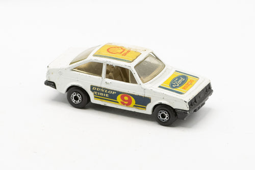 Original Vintage 1970s Matchbox Superfast No. 9 Ford Escort RS2000 Diecast Model