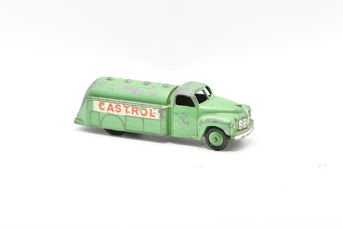 Vintage Dinky Toys 441 Tanker Castrol Green Petrol Lorry Truck