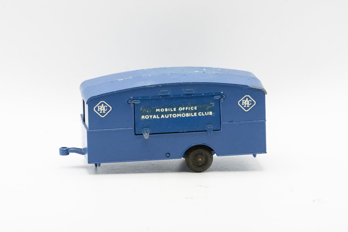 Vintage Lone Star RAC Mobile Office Caravan Trailer Blue Diecast Toy Model