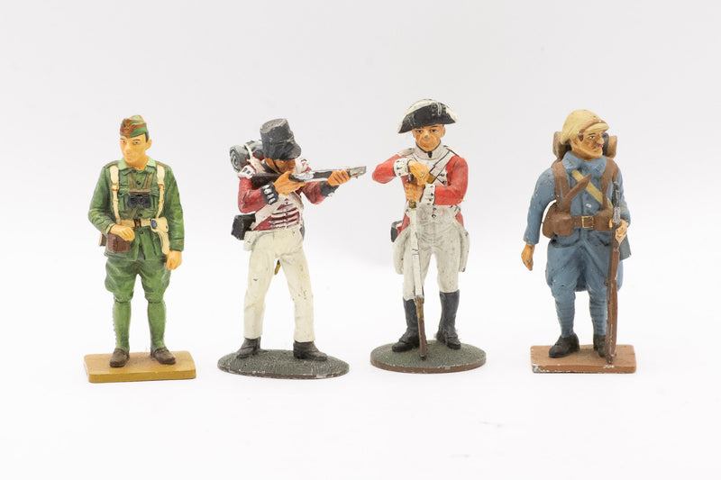 4 x Del Prado "Napoleon at War" Model Figures