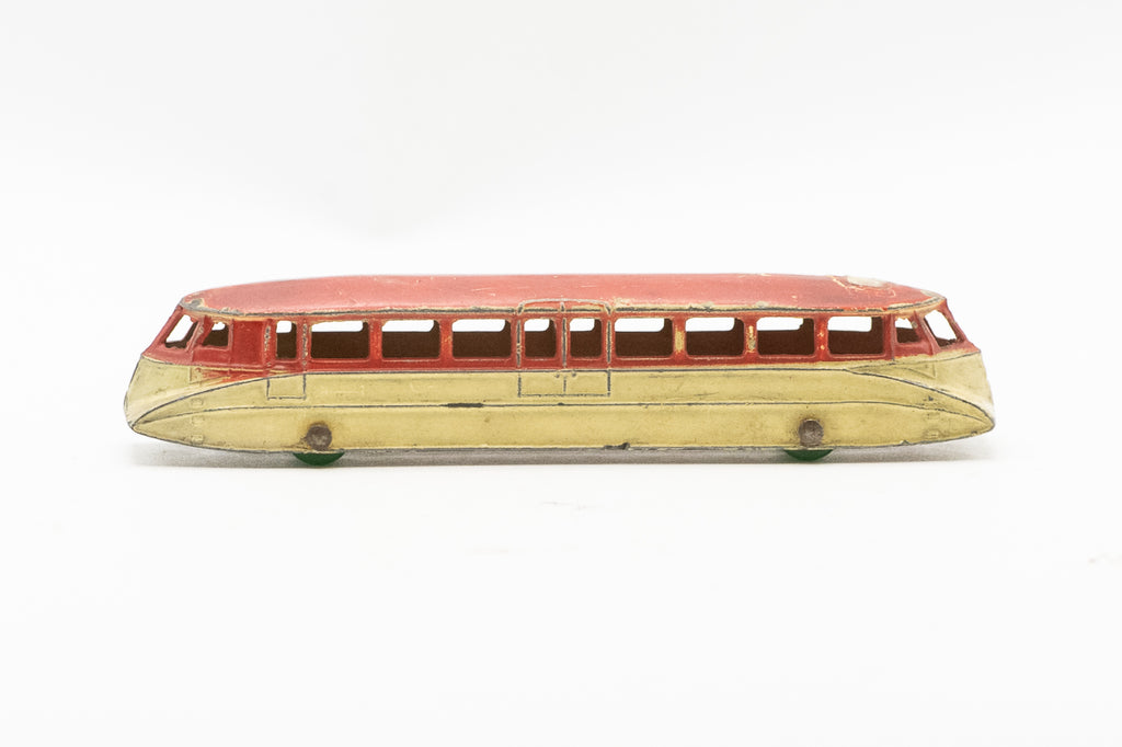 Vintage Original Meccano Dinky Pre-war 26 Series Tram Car Bus Model Red & Cream
