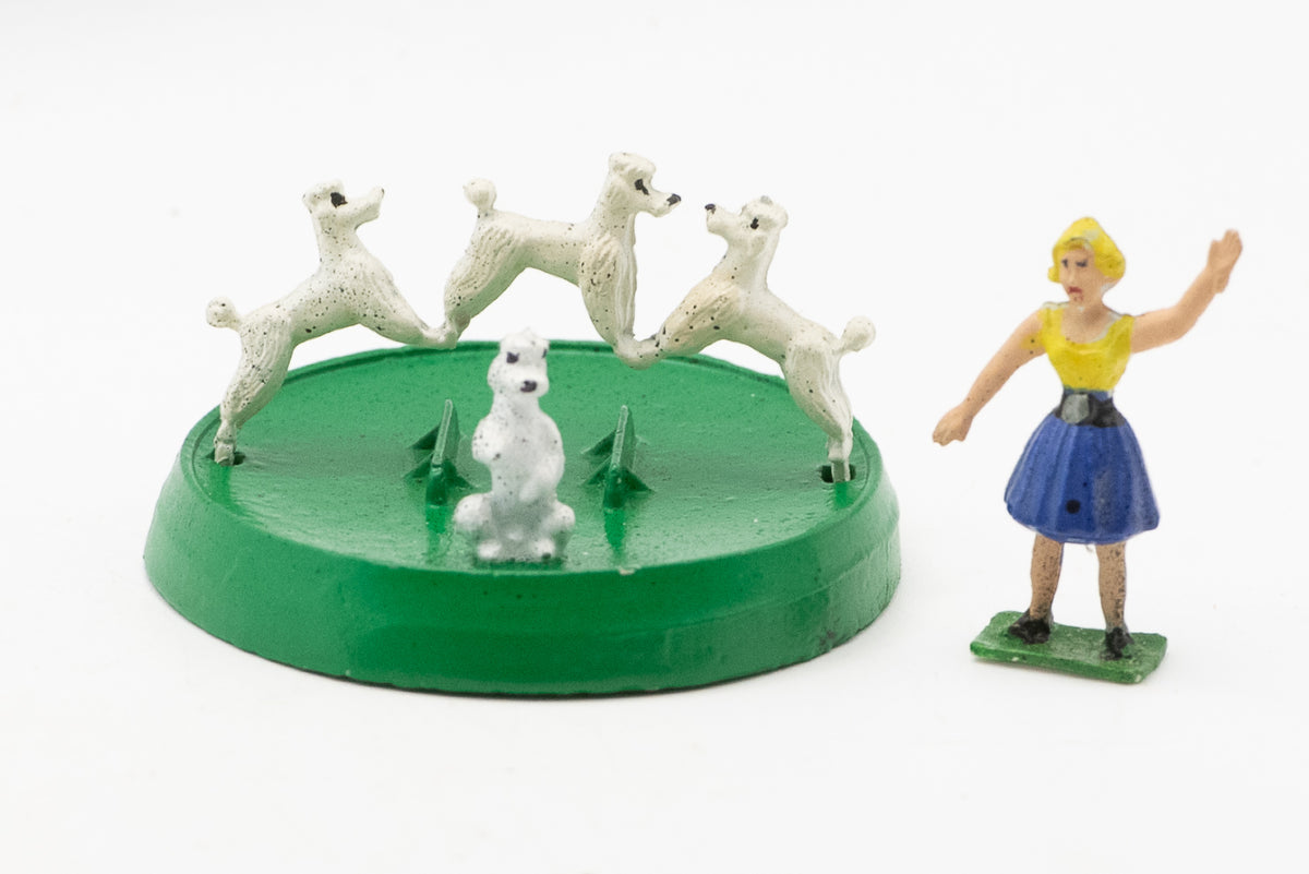 Original Vintage 1970s Corgi Toys No. 511 Chipperfields Circus "Performing Poodles" Figure Set