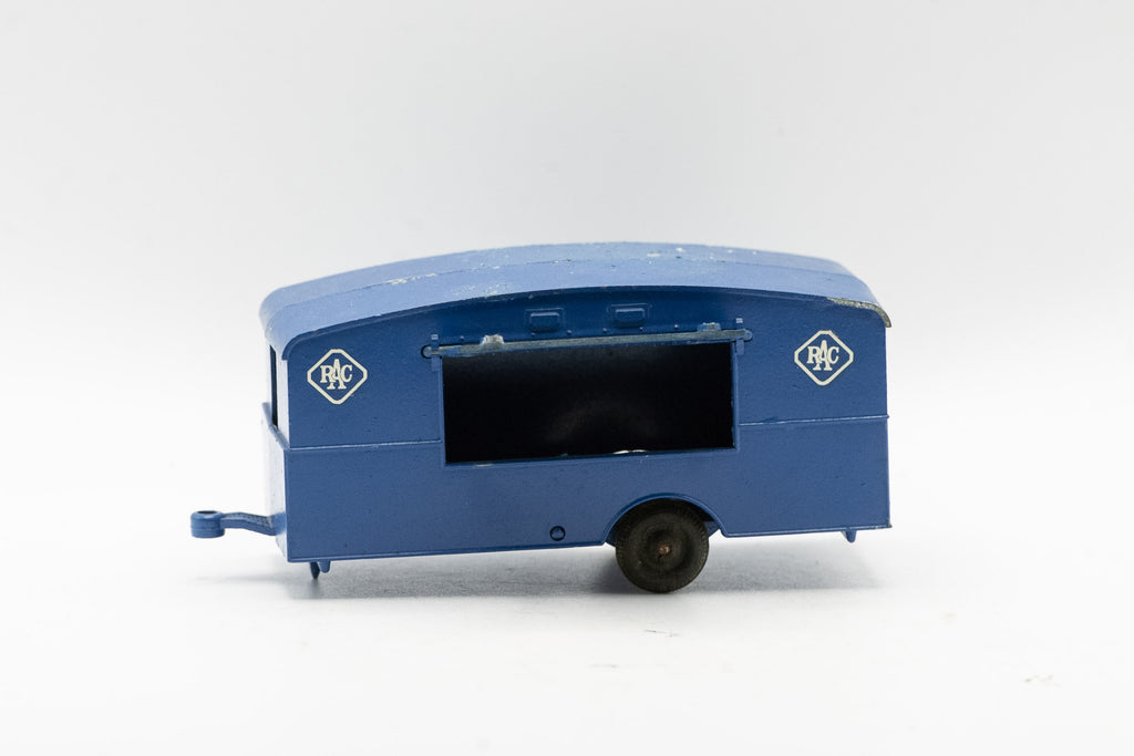 Vintage Lone Star RAC Mobile Office Caravan Trailer Blue Diecast Toy Model