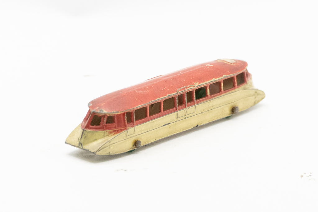 Vintage Original Meccano Dinky Pre-war 26 Series Tram Car Bus Model Red & Cream