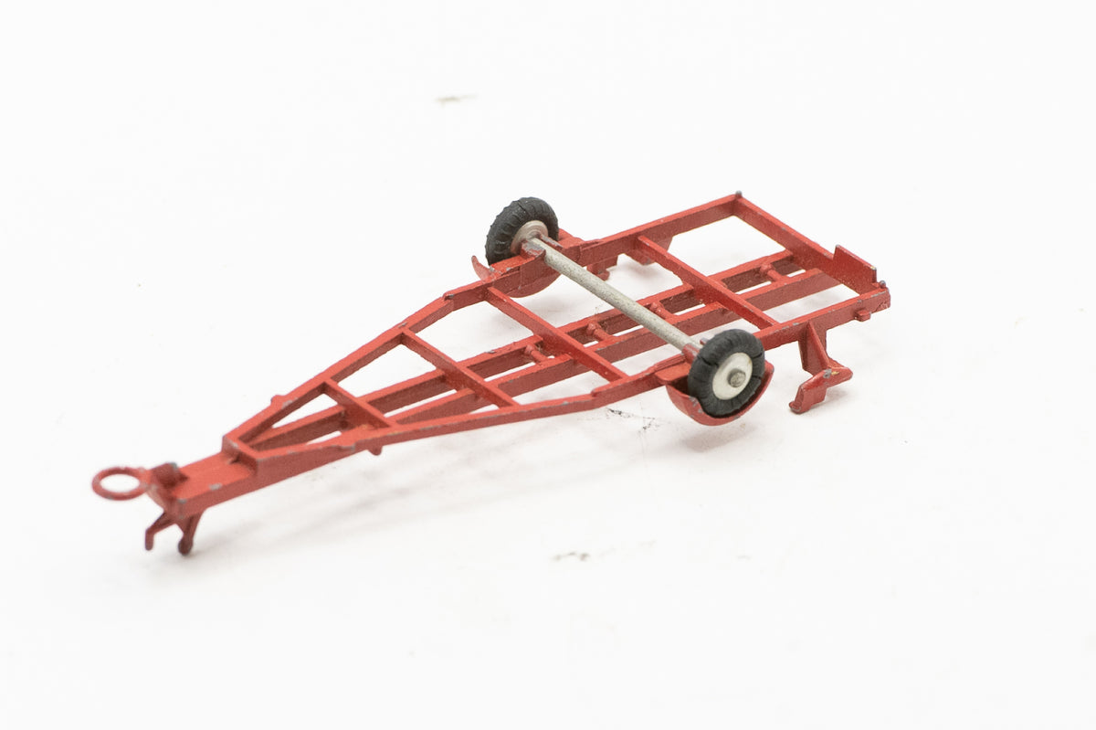 Vintage Original Corgi Toys No 104 Dolphin 20 Cruiser Boat Red Trailer Only