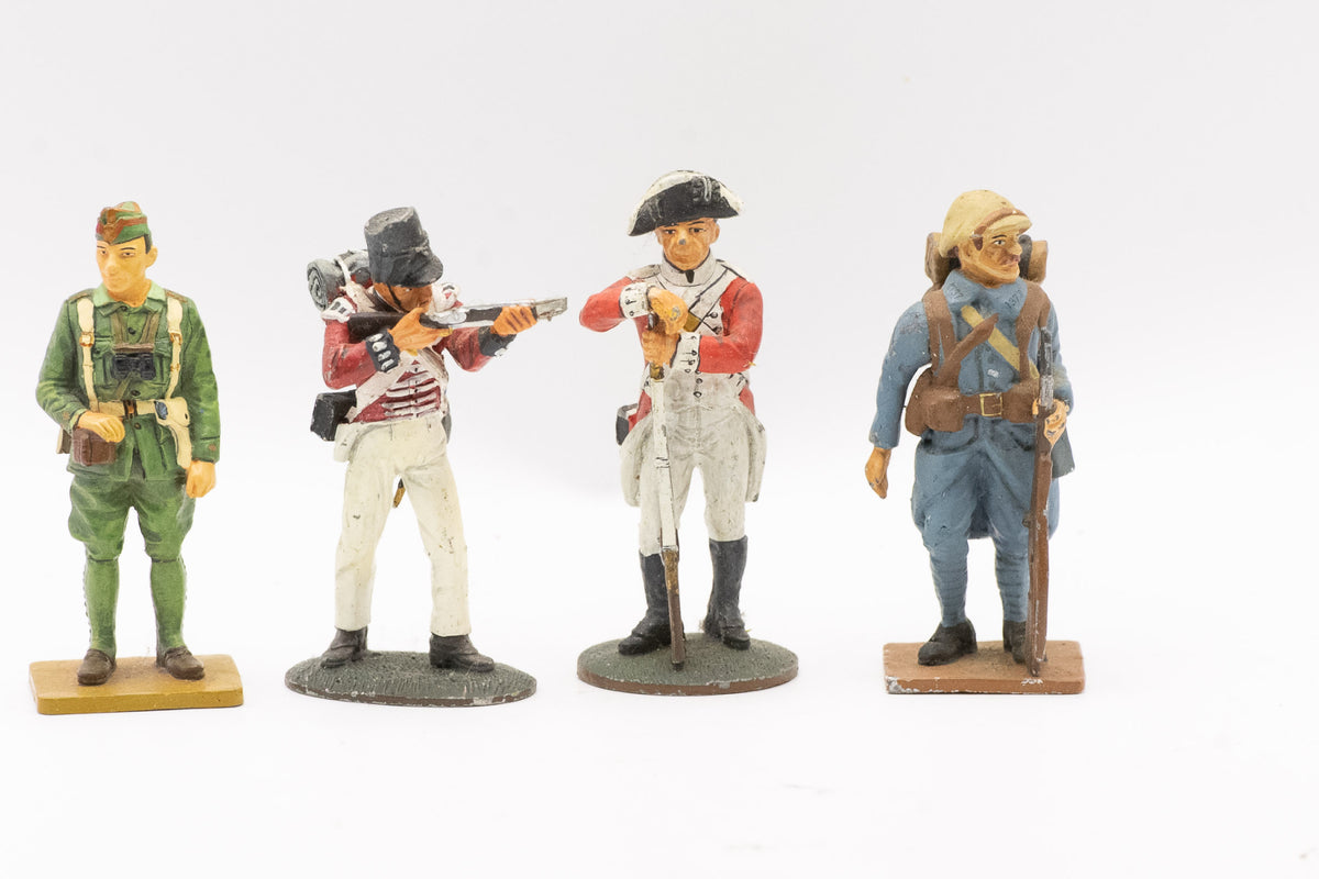 4 x Del Prado "Napoleon at War" Model Figures