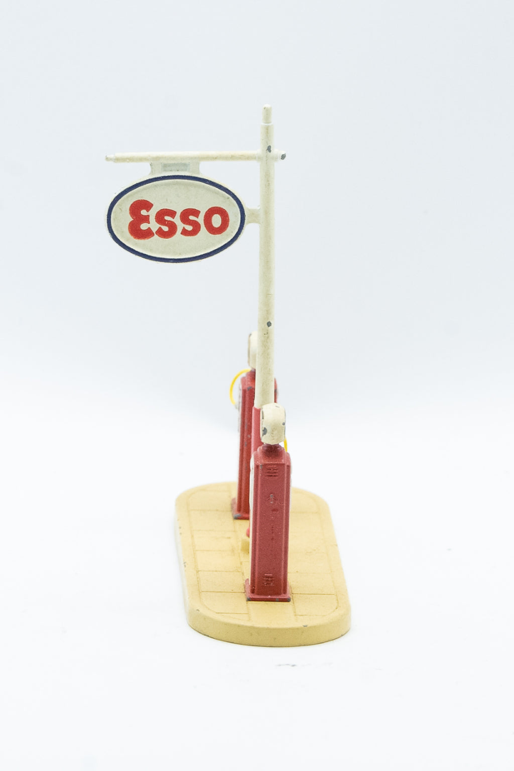 Vintage 1950s–1960s Dinky Toys No. 781 Petrol Pump Station "Esso" Diecast Model