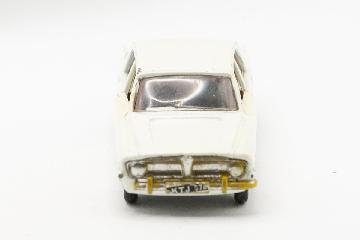 Vintage Spot-On No 270 White Ford Zephyr Six BBC Z Car's Police Model Car Tri-ang 1:42 Scale