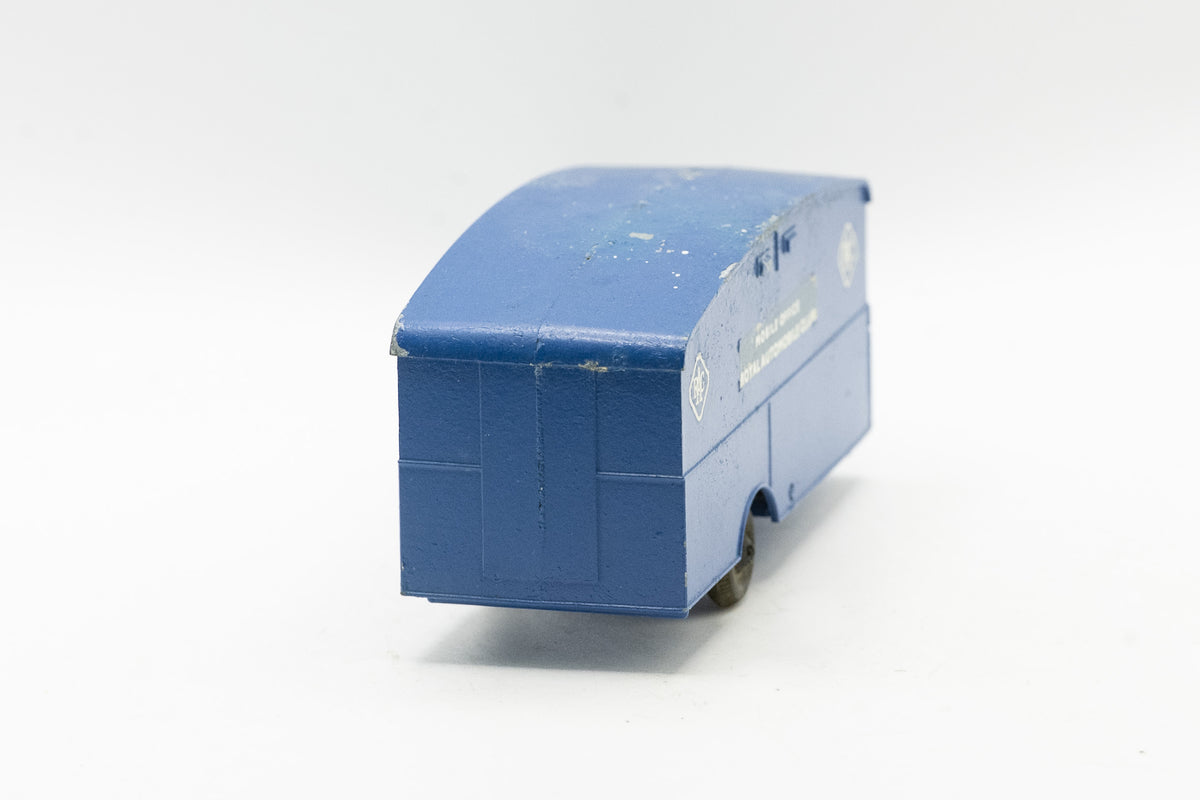 Vintage Lone Star RAC Mobile Office Caravan Trailer Blue Diecast Toy Model
