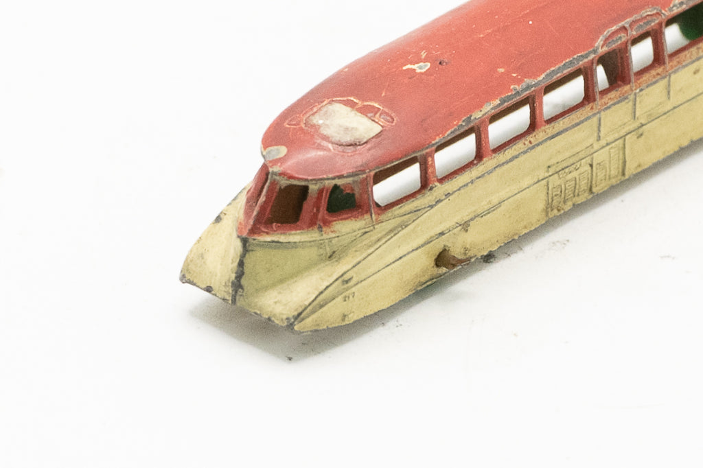 Vintage Original Meccano Dinky Pre-war 26 Series Tram Car Bus Model Red & Cream