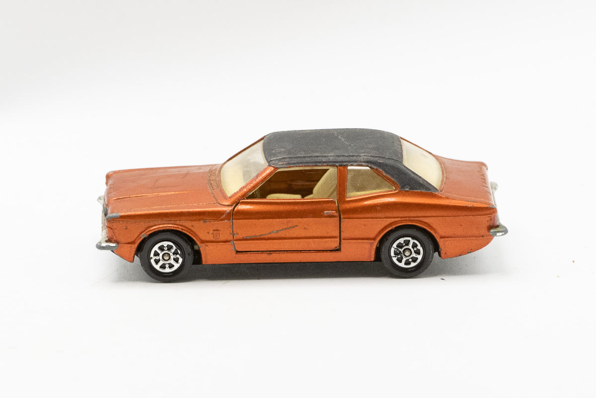 Vintage Corgi Toys 313 Ford Cortina GXL Graham Hill Edition Metallic Bronze 1:43 Model Car