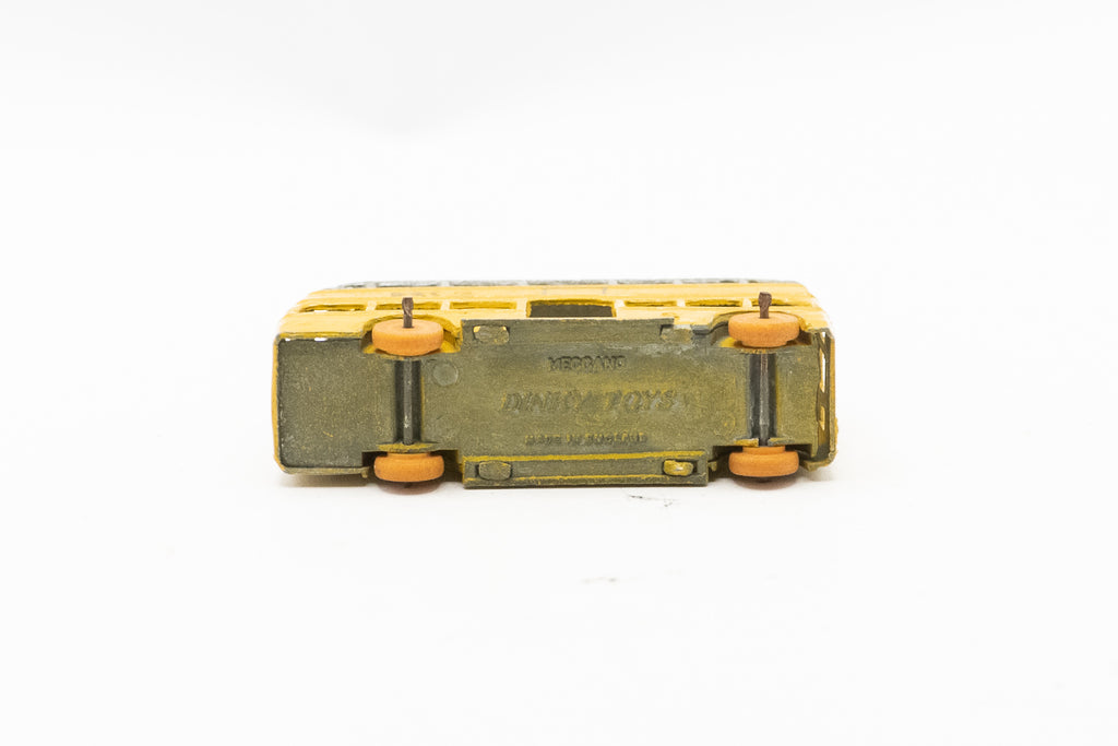 Rare Vintage Dinky Toys 29A Pre-War Motor Double Decker Bus Yellow / Silver Co-op Model