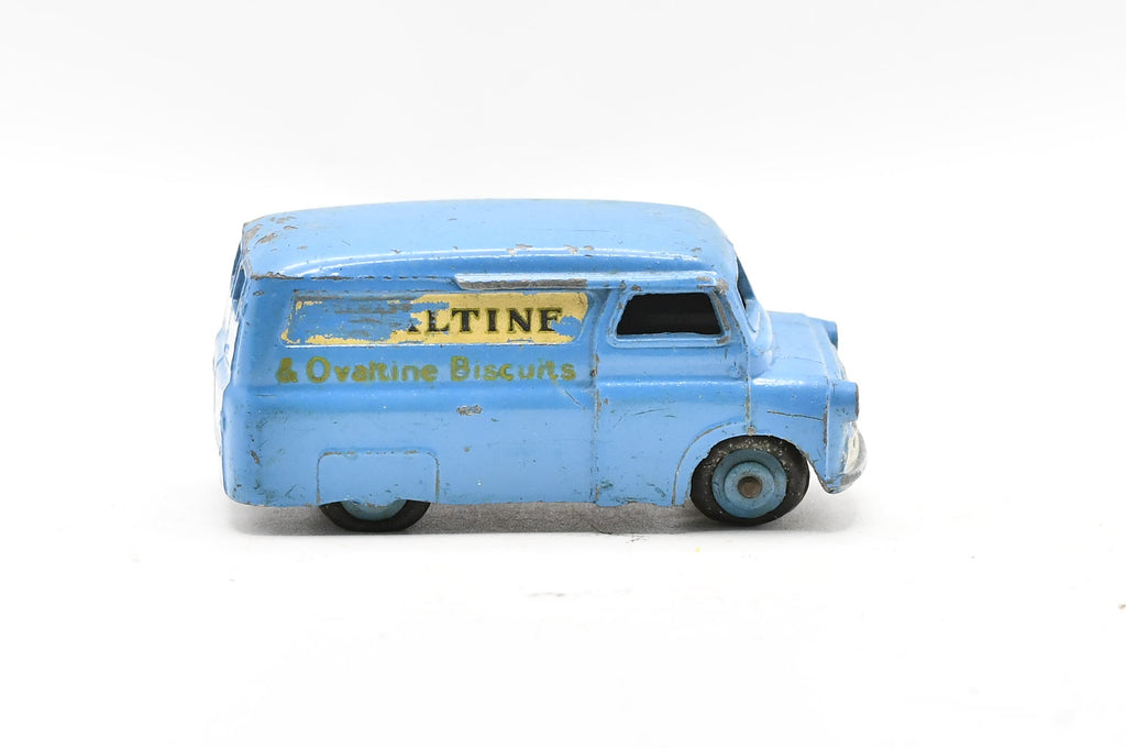 Vintage Dinky Toys 451 Trojan Van Ovaltine Blue Commercial Delivery Truck Model