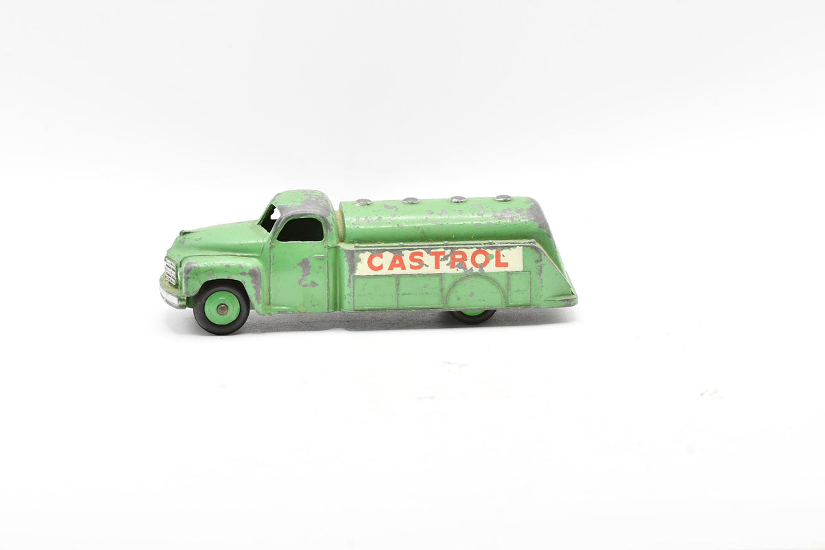 Vintage Dinky Toys 441 Tanker Castrol Green Petrol Lorry Truck Model