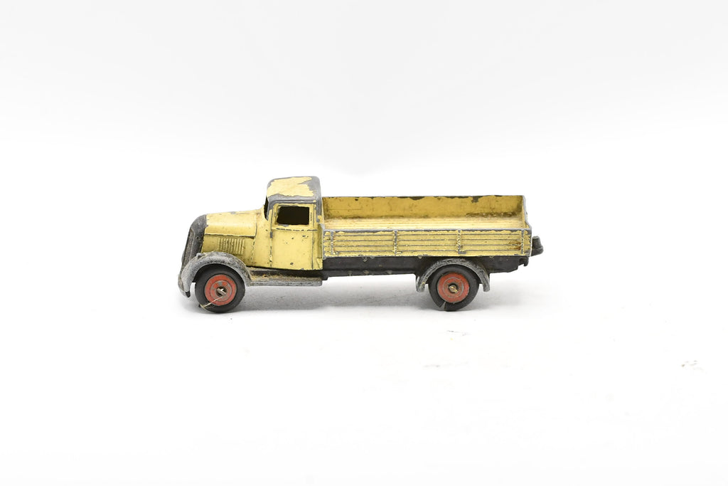 Vintage Dinky Toys 25a Open Wagon Flat Bed Truck Lorry Cream Black