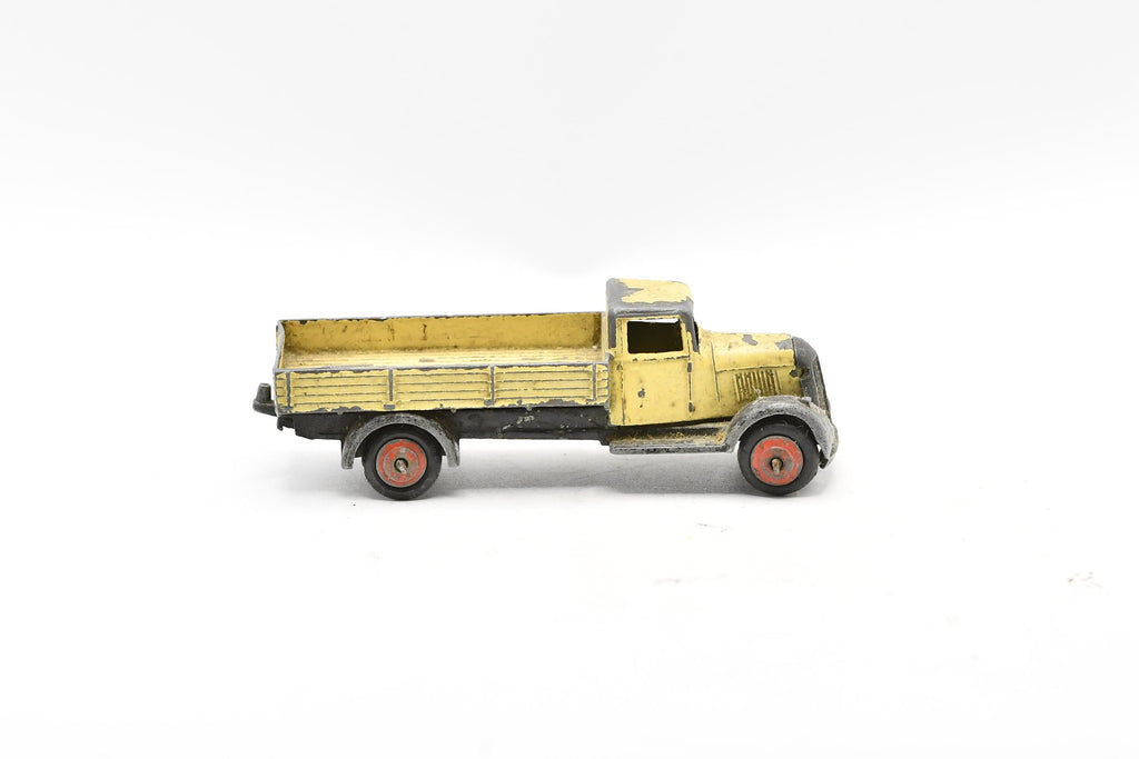 Vintage Dinky Toys 25a Open Wagon Flat Bed Truck Lorry Cream Black